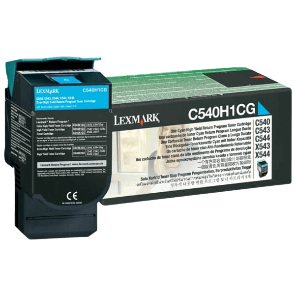 Lexmark Original C540H1CG cyan toner | Innhold: 2000 sider