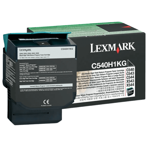 Lexmark Original C540H1KG svart toner | Innhold: 2500 sider