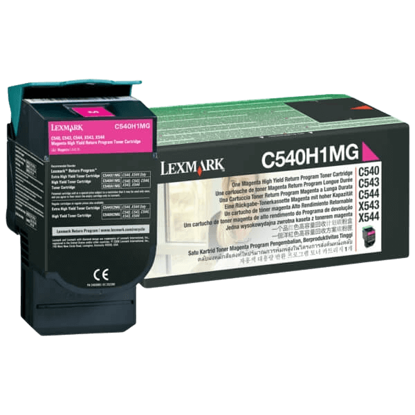 Lexmark Original C540H1MG magenta toner | Innhold: 2000 sider