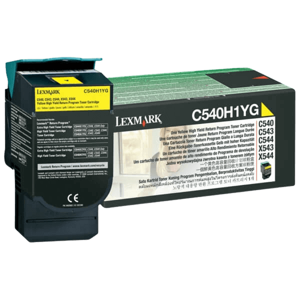 Lexmark Original C540H1YG gul toner | Innhold: 2000 sider