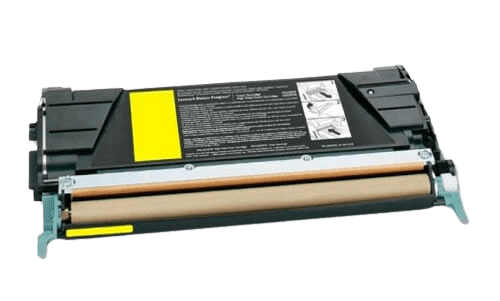 PixoJet Lexmark C734 C734A1YG gul toner | Innhold: 6000 sider