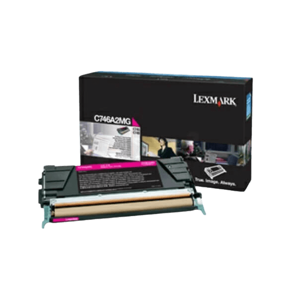 Lexmark Original C746 C746A3MG magenta toner | Innhold: 7000 sider