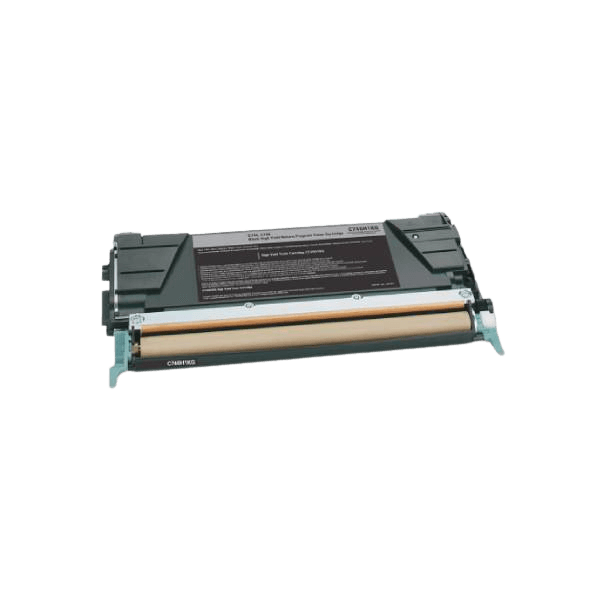 PixoJet Lexmark C746 C746H1KG svart toner | Innhold: 12000 sider