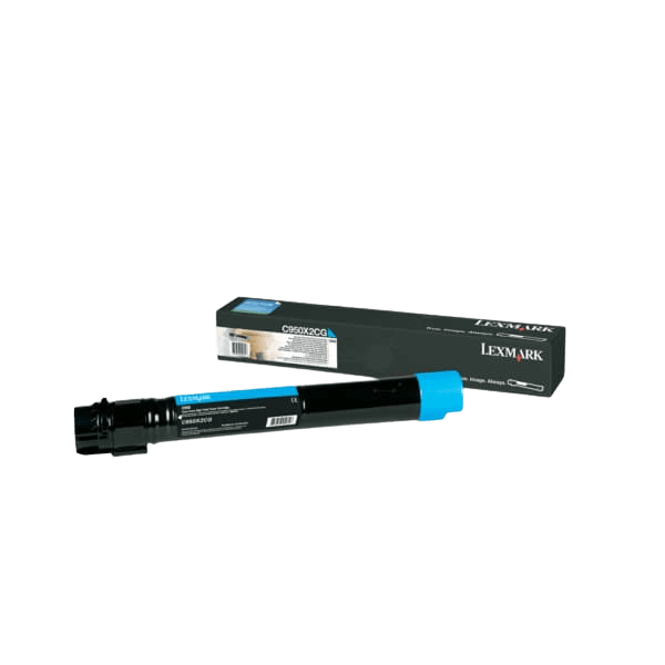 Lexmark Original C950X2CG XL cyan toner | Innhold: 24000 sider