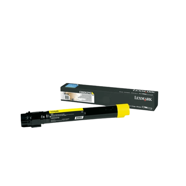 Lexmark Original C950X2YG XL gul toner | Innhold: 24000 sider