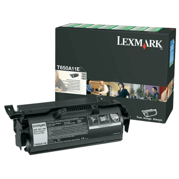 Lexmark Original T650A11E / T650A21E svart toner | Innhold: 7000 sider