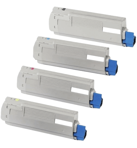 PixoJet OKI 43865724 verdipakke - 4 stk.