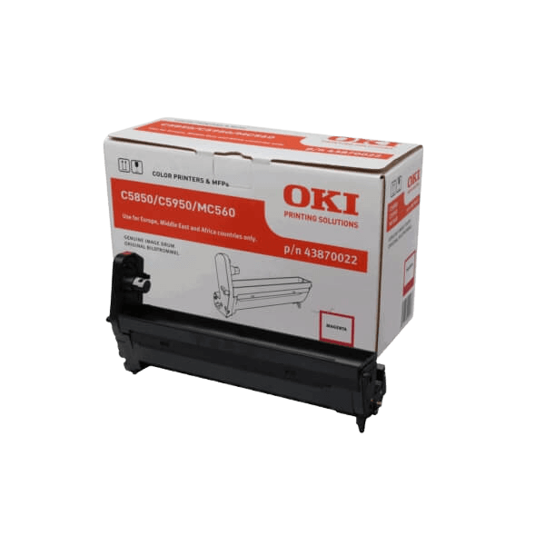 OKI Original 43870022 magenta trommel | Innhold: 20000 sider