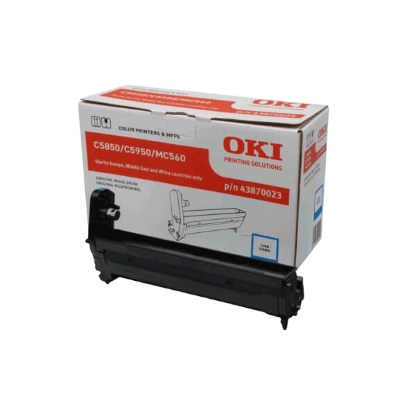 OKI Original 43870023 cyan trommel | Innhold: 20000 sider