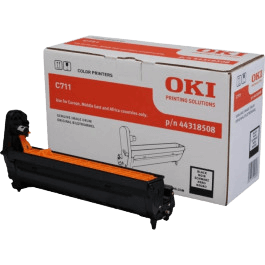 OKI Original 44318508 svart trommel | Innhold: 20000 sider