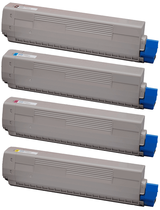 PixoJet OKI 44844508 verdipakke - 4 stk.