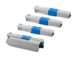 PixoJet OKI 44973536 verdipakke - 4 stk.