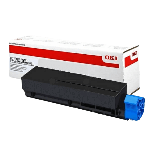 OKI Original 45807111 XXL svart toner | Innhold: 12000 sider