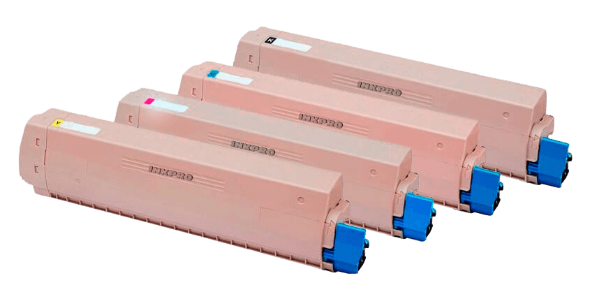 PixoJet OKI 45862840 verdipakke - 4 stk.