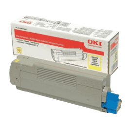 OKI Original 46471101 gul toner | Innhold: 7000 sider