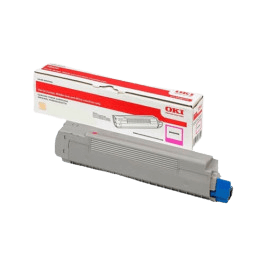 OKI Original 46471102 magenta toner | Innhold: 7000 sider