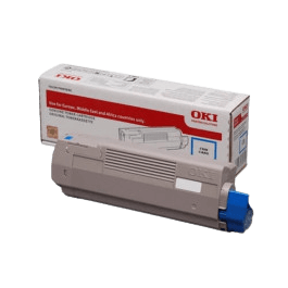 OKI Original 46471103 cyan toner | Innhold: 7000 sider