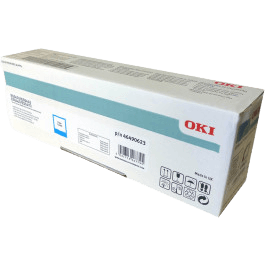 OKI Original 46490623 cyan toner | Innhold: 6000 sider