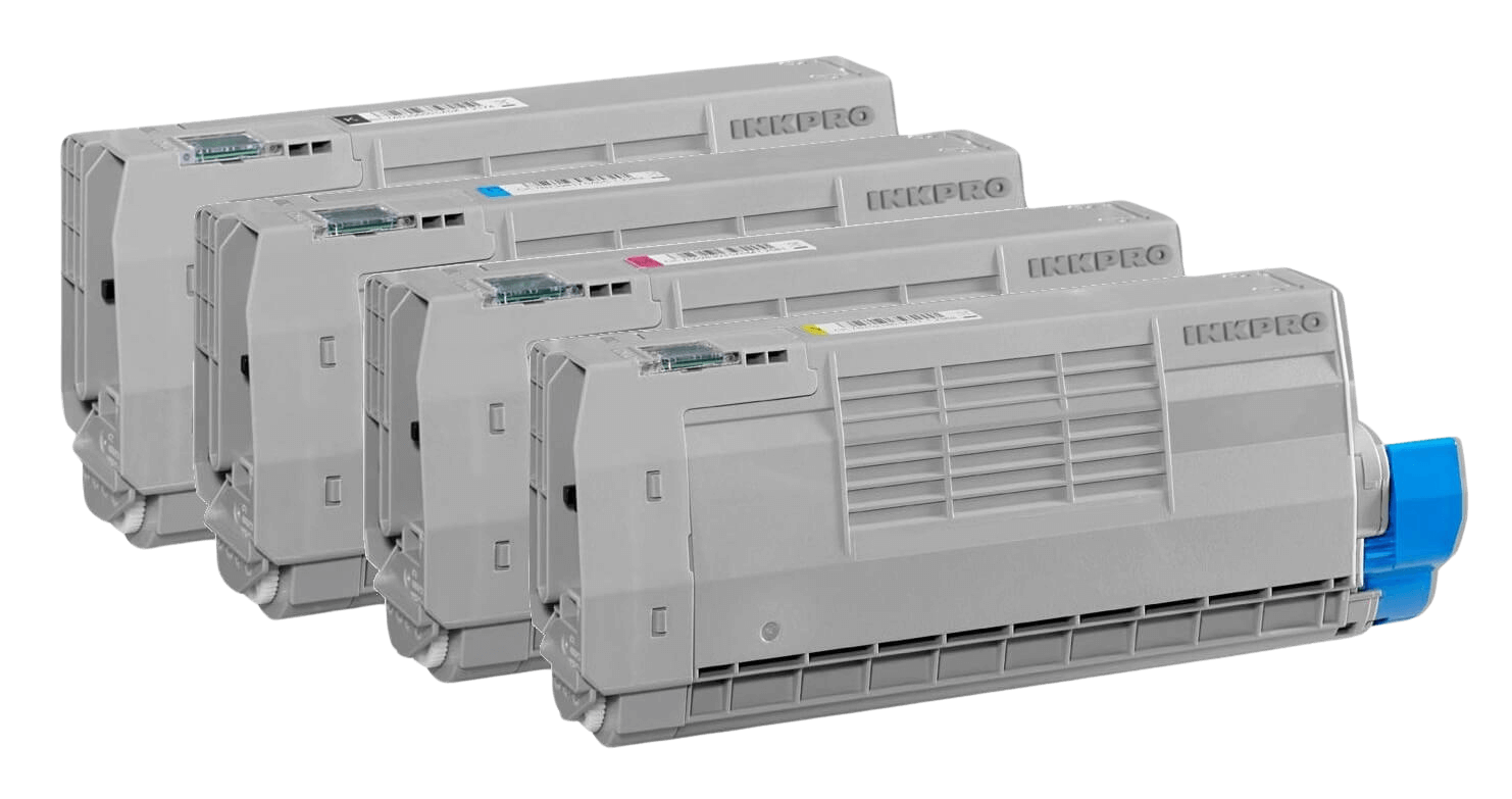 PixoJet OKI 46507616 verdipakke - 4 stk.