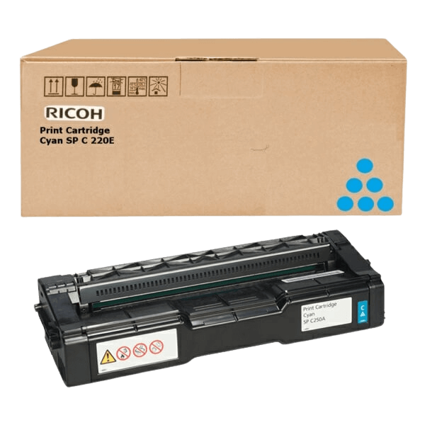 Ricoh Original 407544 cyan toner | Innhold: 1600 sider