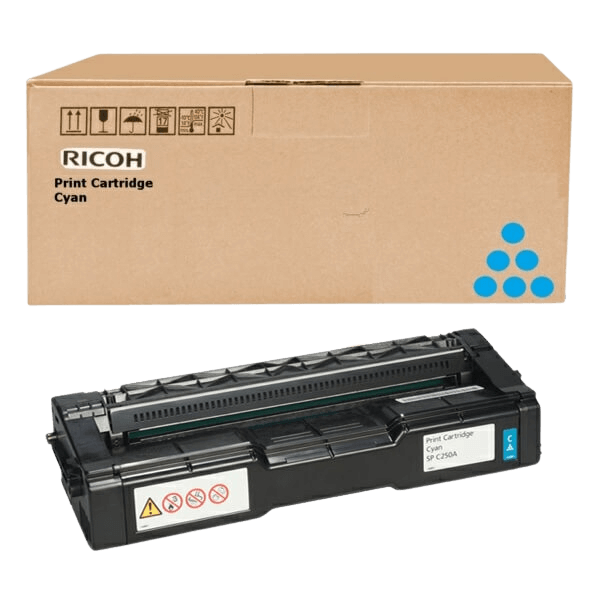 Ricoh Original 407717 XXL cyan toner | Innhold: 6000 sider