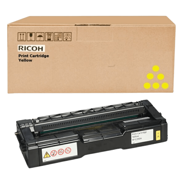 Ricoh Original 407719 XXL gul toner | Innhold: 6000 sider