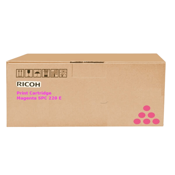 Ricoh Original TYPE SP C 220 E 407644 / 406054 magenta toner | Innhold: 2000 sider