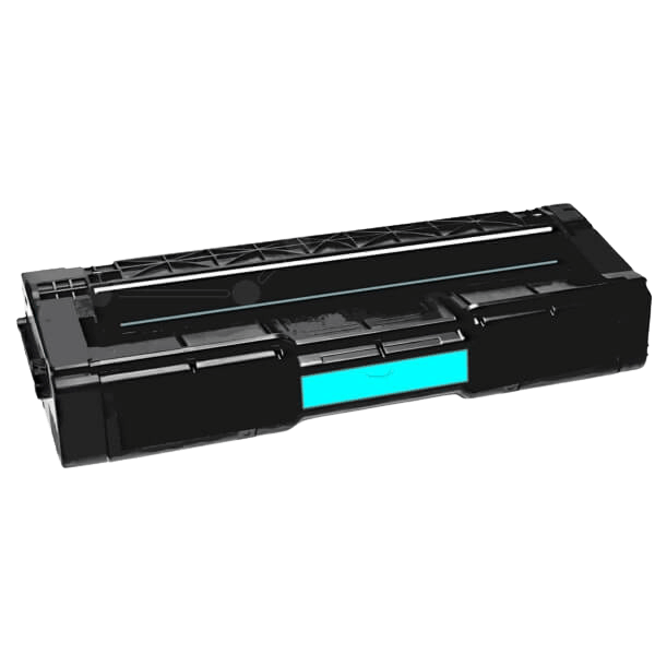 PixoJet Ricoh TYPE SP C 220 E 407645 / 406053 cyan toner | Innhold: 2000 sider
