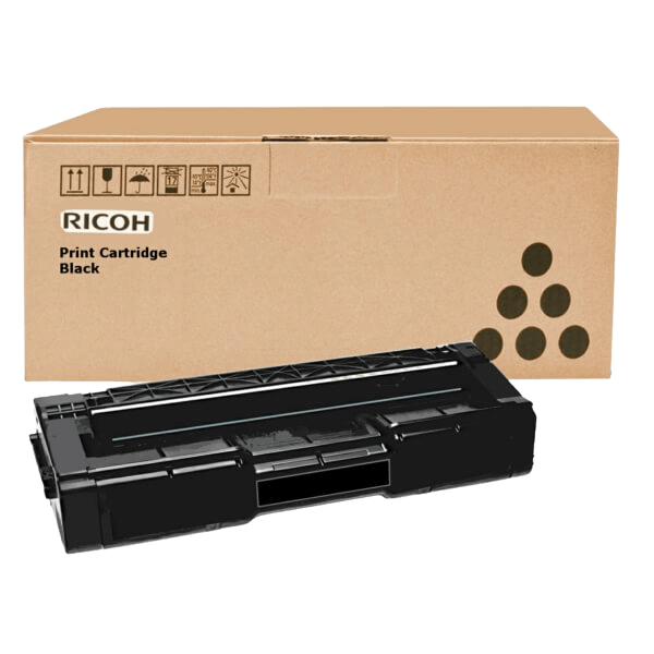 Ricoh Original TYPE SPC 310 HE 406479 / 407634 XL svart toner | Innhold: 6500 sider
