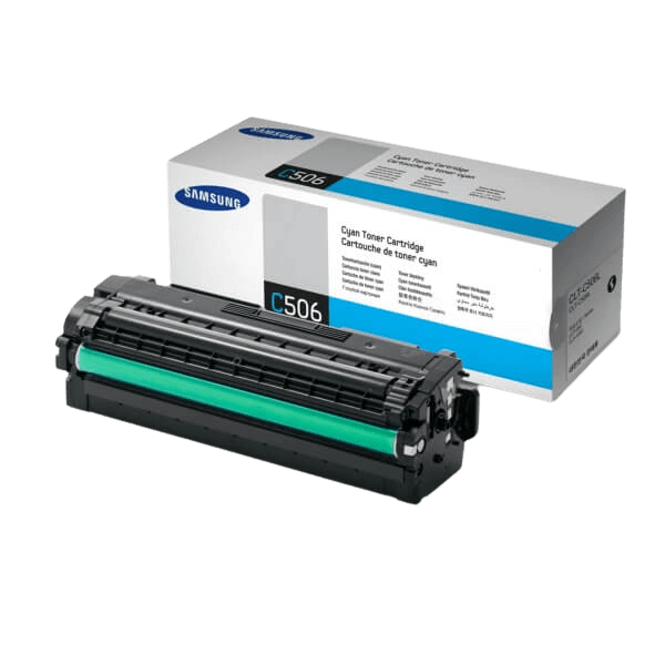 Samsung Original CLT-C506S SU047A cyan toner | Innhold: 1500 sider