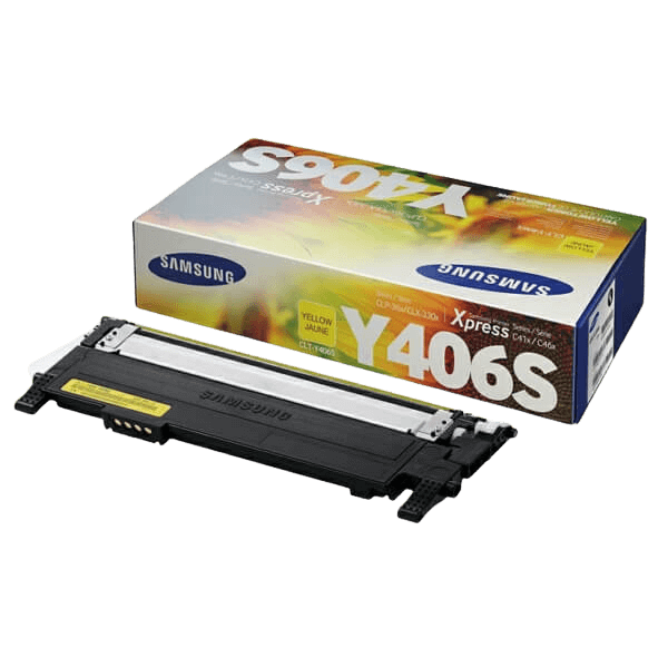 Samsung Original CLT-Y406S SU462A gul toner | Innhold: 1000 sider