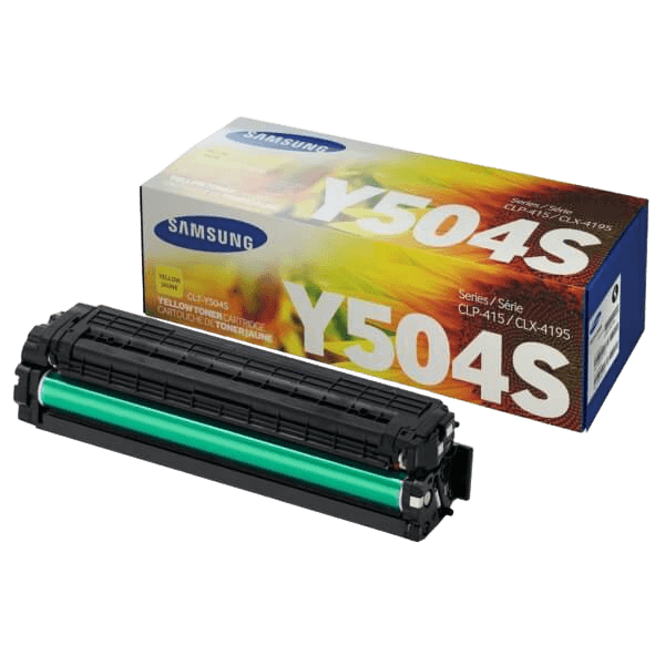 Samsung Original CLT-Y504S SU502A gul toner | Innhold: 1800 sider