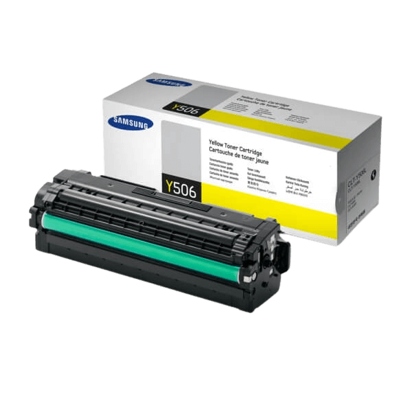 Samsung Original CLT-Y506L SU515A XL gul toner | Innhold: 3500 sider