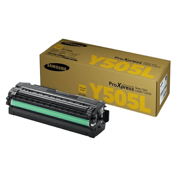 Samsung Original SU512A CLT-Y505L gul toner | Innhold: 3500 sider