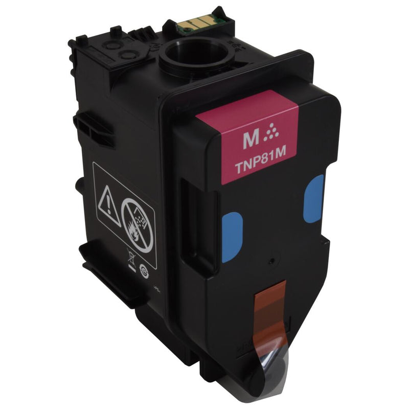 PixoJet Konica Minolta TNP-81M AAJW351 magenta toner | Innhold: 9000 sider