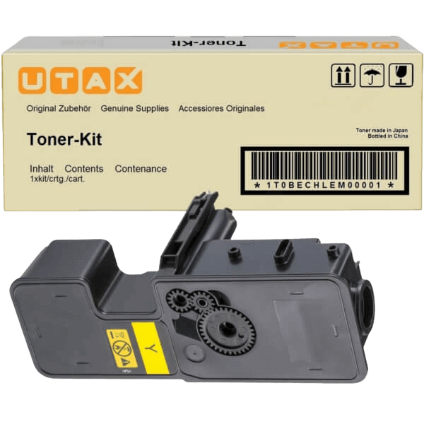 UTAX Original PK-5015 1T02R7AUT0 gul toner | Innhold: 3000 sider