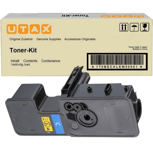 UTAX Original PK-5015 1T02R7CUT0 cyan toner | Innhold: 3000 sider