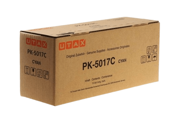 UTAX Original PK-5017C 1T02TVCUT0 cyan toner | Innhold: 6000 sider