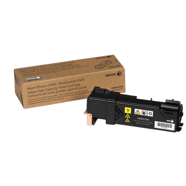 Xerox Original 106R01596 gul toner | Innhold: 2500 sider