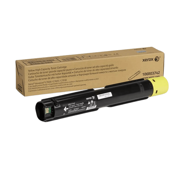 Xerox Original 106R03742 gul toner | Innhold: 9800 sider