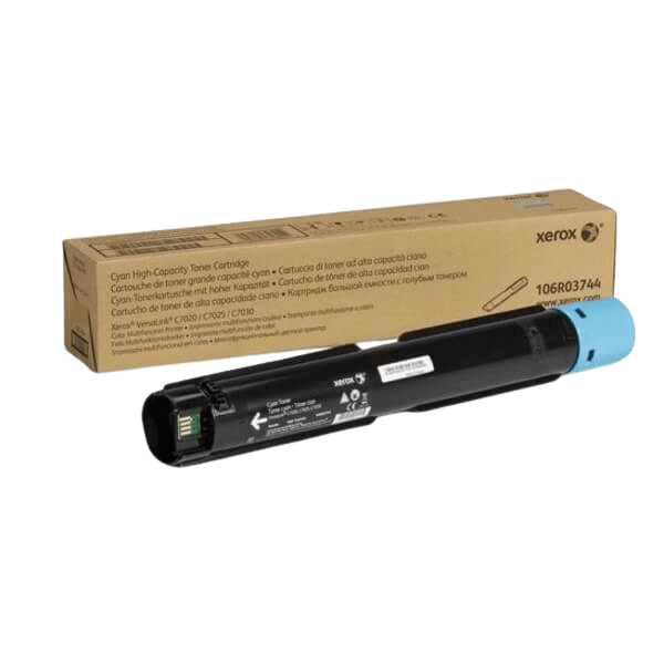 Xerox Original 106R03744 cyan toner | Innhold: 9800 sider